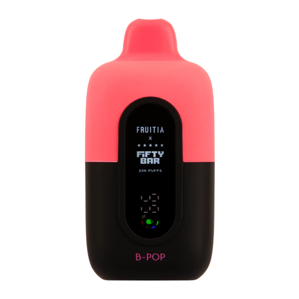 Fifty Bar 20k BPOP Disposable Vape with USB-C and 20,000 Puffs