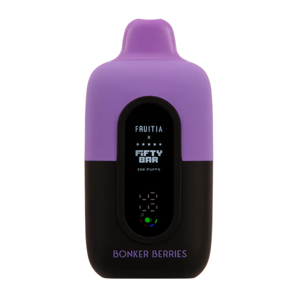 Fifty Bar 20k BONKER BERRIES Disposable Vape with 20,000 puffs