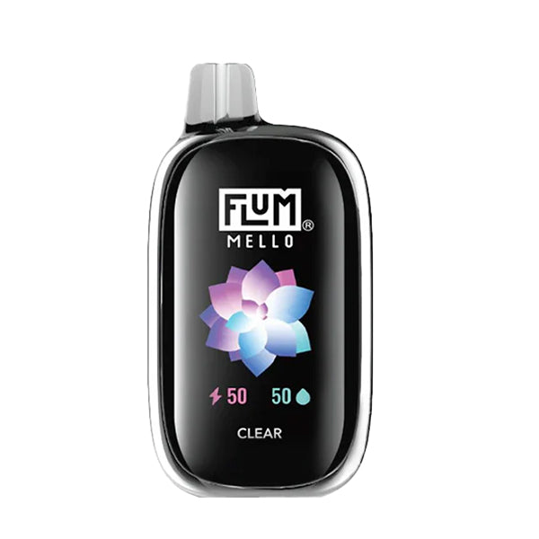 Clear (Unflavorded) Flum Mello 20000 Puffs