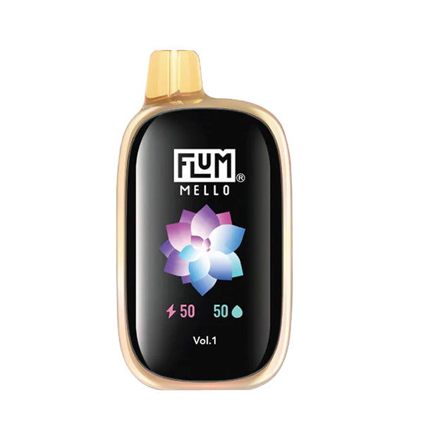 Flum Mello 20k Vol.1 disposable vape in Sour Apple Icy flavor