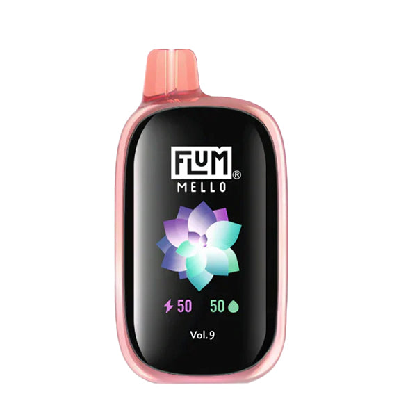 Flum Mello 20k Vol.9 premium disposable vape sour apple icy flavor