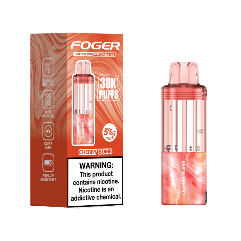 Foger Switch Pod (Refill) 30K Cherry Bomb
