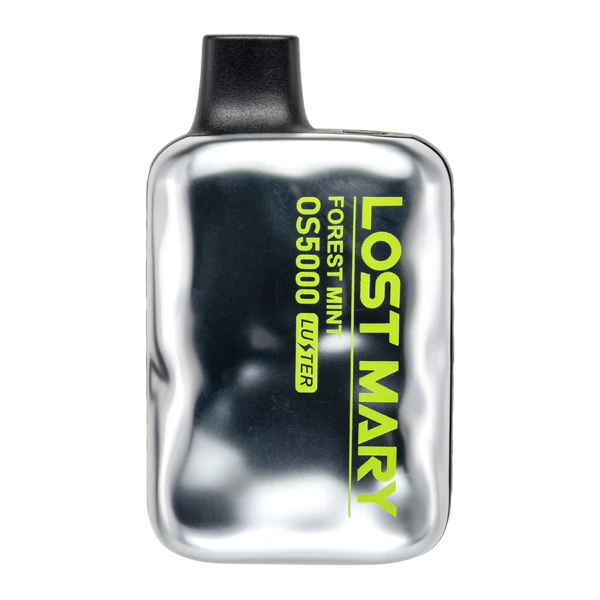 Forest Mint Lost Mary OS 5K disposable vape device with mint flavor and USB-C rechargeability