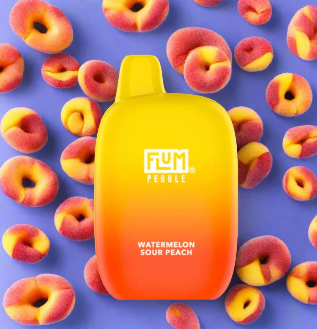 Watermelon Sour Peach Flum Pebble 6000