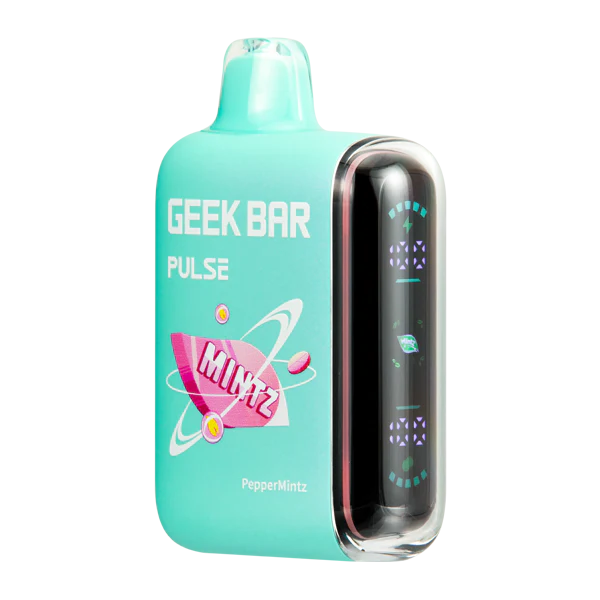 Geek Bar Pulse 15K disposable vape Peppermintz flavor with USB-C charging