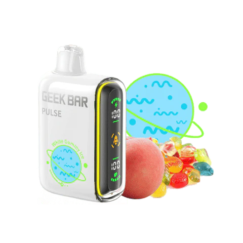 Geek Bar Pulse 15000 Puffs - White Gummy Ice