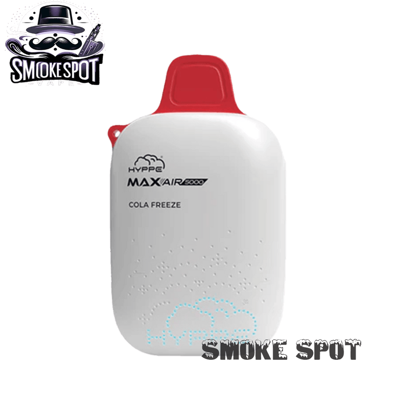 Hyppe Max Air Disposable Vape 5000 Puffs Cola Freeze Flavor with Menthol