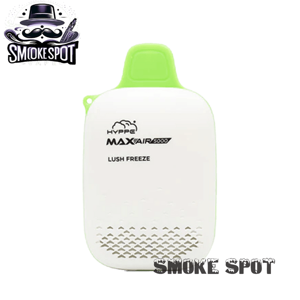 Hyppe Max Air 5000 Puffs Lush Freeze Disposable Vape with Watermelon Menthol Flavor