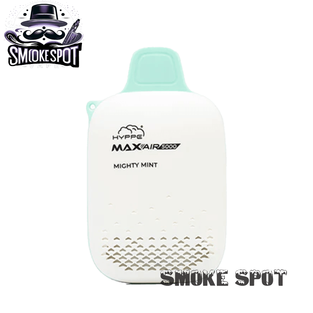Hyppe Max Air 5000 Puffs Disposable Vape in Mighty Mint Flavor