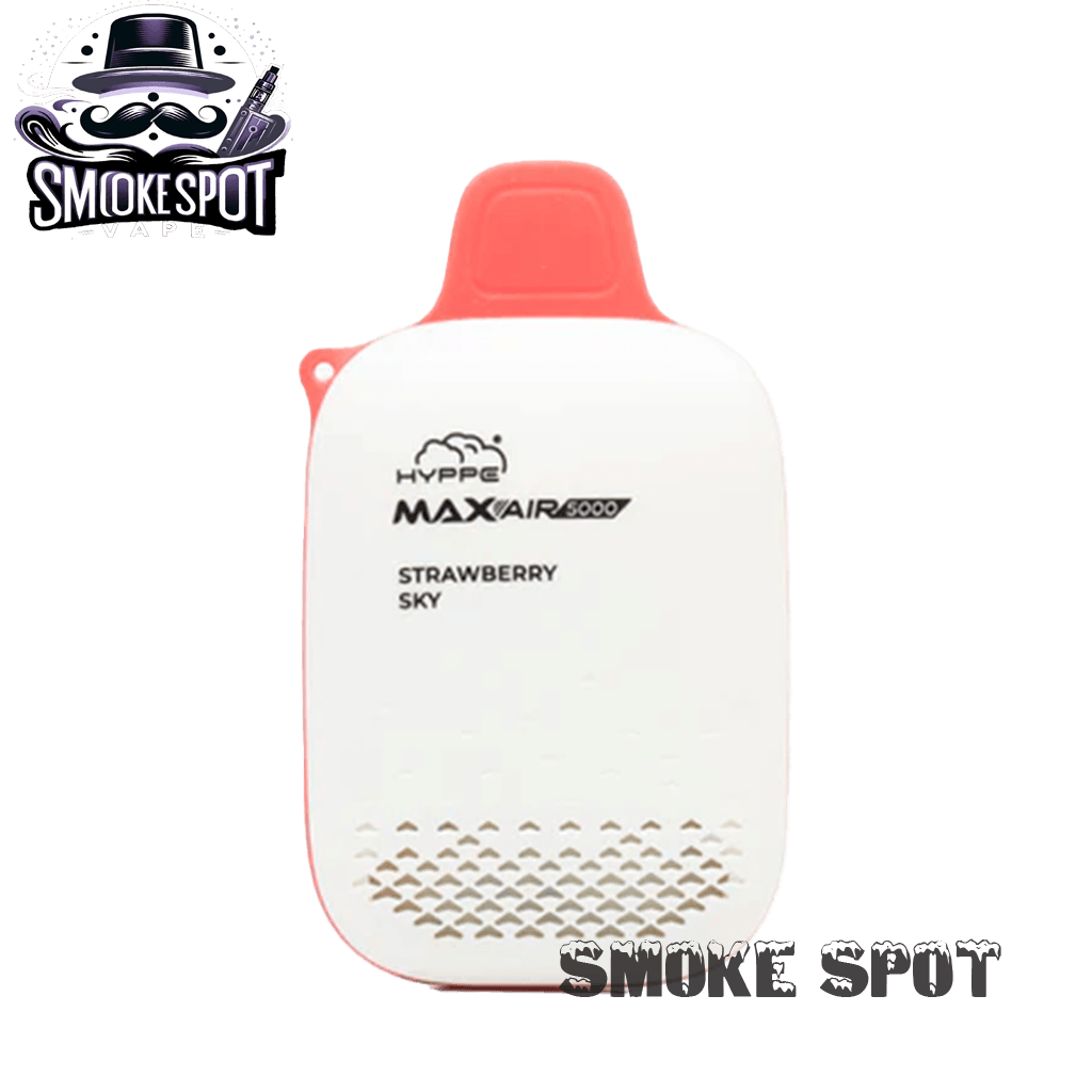 Hyppe Max Air 5000 Puffs Disposable Vape in Strawberry Sky Flavor