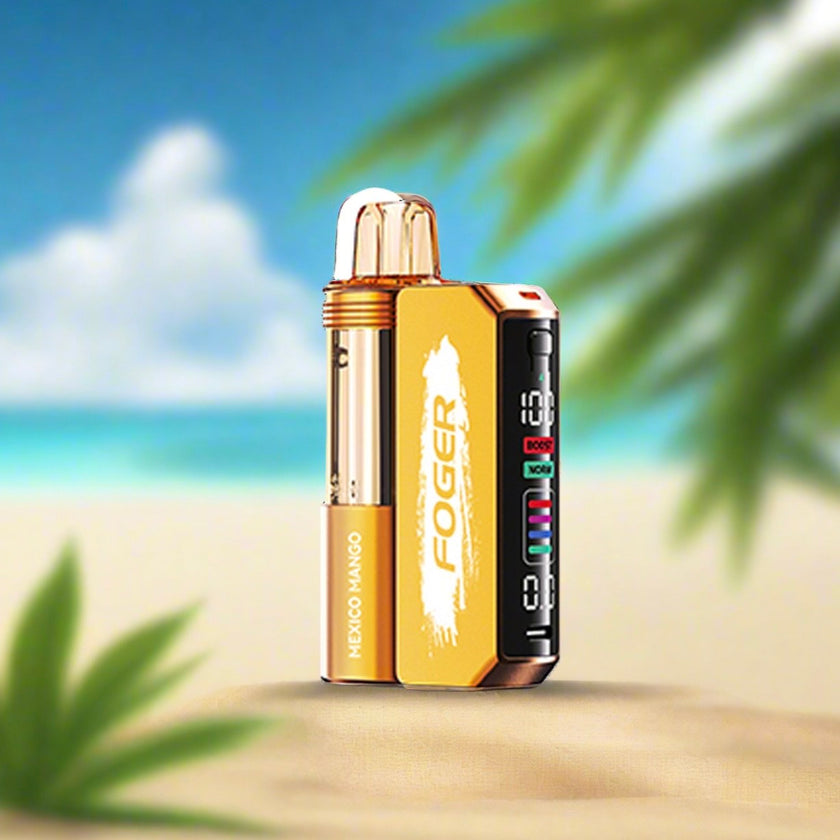 Foger Switch Pro Kit 30k Mexico Mango disposable vape device with mango flavor