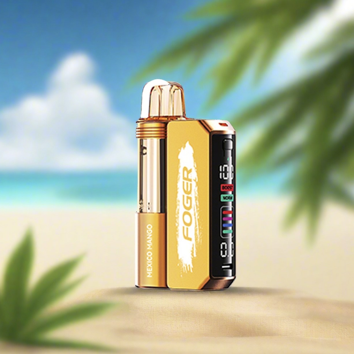 Foger Switch Pro Kit 30k Mexico Mango disposable vape device with mango flavor