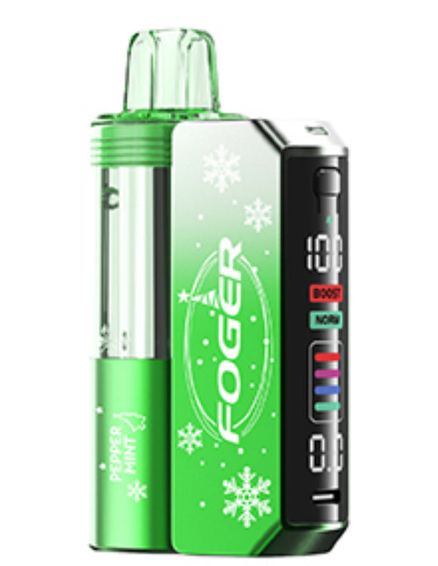 Foger Switch Pro Kit 30k Peppermint disposable vape device with refreshing mint flavor