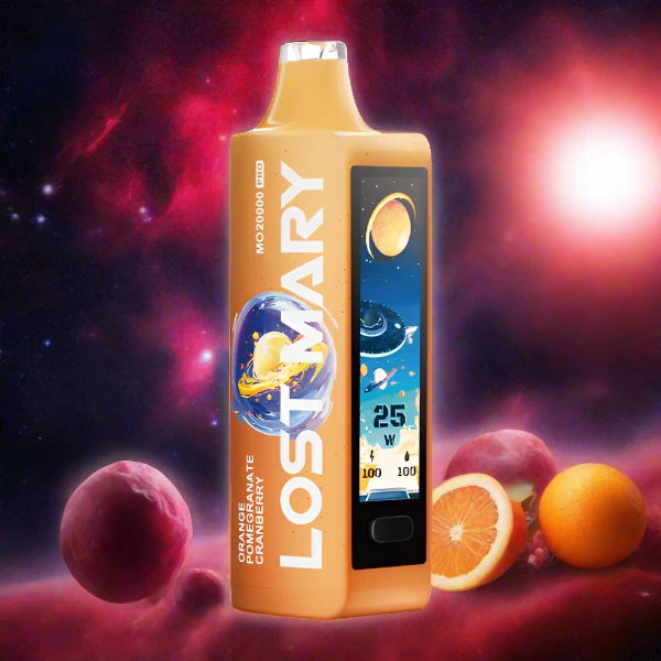 Lost Mary MO20000 Pro disposable vape in Orange Pomegranate Cranberry flavor