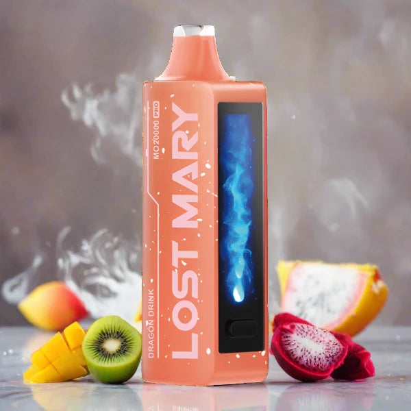 Dragon Drink Lost Mary MO20000 Pro Disposable Vape, exotic flavor, 20,000 puffs