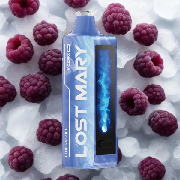 Blue Razz Ice Lost Mary MO20000 Pro Disposable Vape - 20,000 puffs