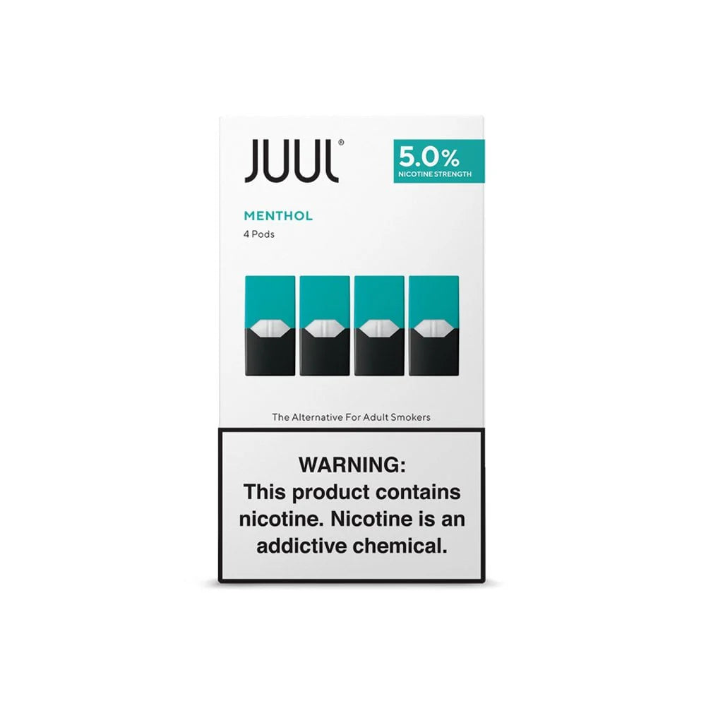 Juul Menthol 4 Pack 5% Nicotine Vape Pods