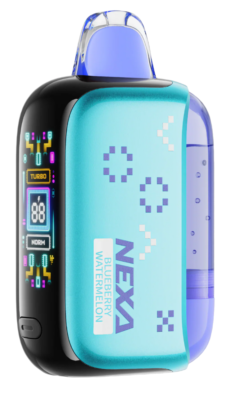 Blueberry Watermelon Nexa PIX 35K Vape Packaging