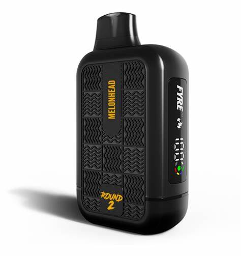 Melon Head Tyson Round 2 7500 Disposable Vape with juicy melon flavor