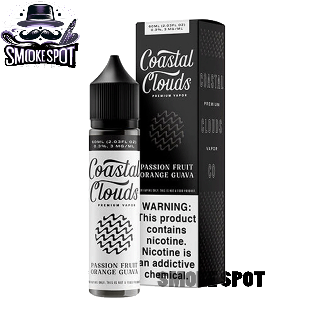 Passionfruit Orange Guava 6MG Coastal Clouds 60ML