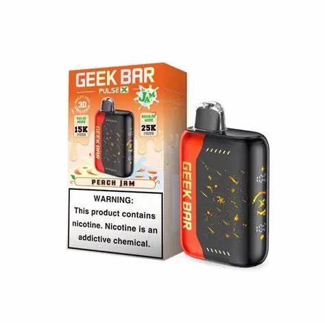 Peach Jam Geek Bar Pulse X 25K