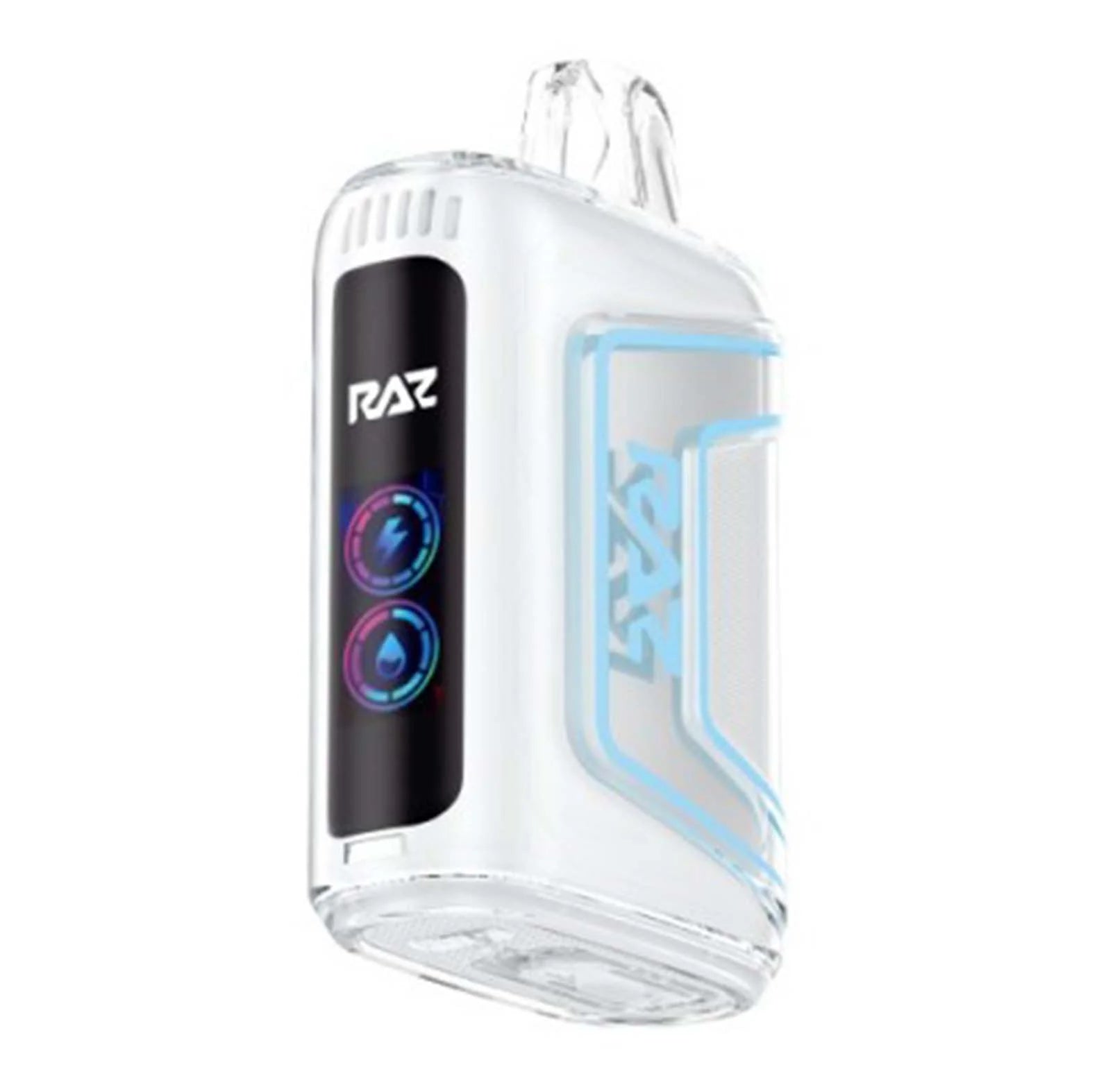 Clear Raz Bar TN 9000 Disposable Vape with Mesh Coil and 9000 Puffs