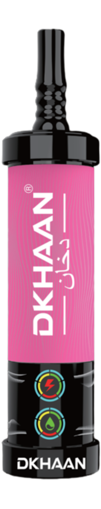 Dkhaan Shisha 60K - Strawberry Roll Up Disposable Vape