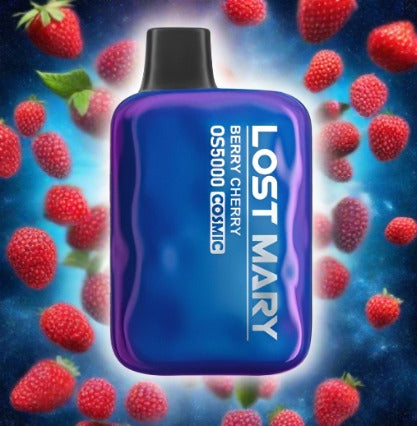 Berry Cherry Lost Mary Cosmic Edition 5000 Disposable Vape with black cherry and mixed berries flavor