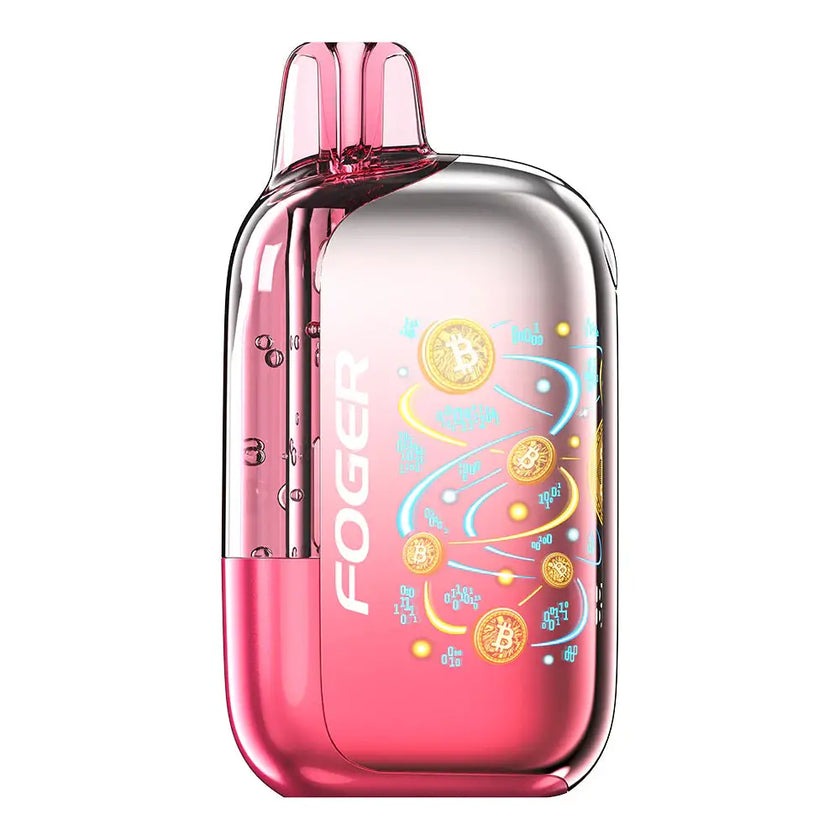 Foger Bit 35k Strawberry Burst, a disposable vape with a fresh strawberry flavor