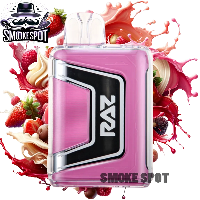 Strawberry Shortcake Raz Bar TN9000 disposable vape with 9000 puffs