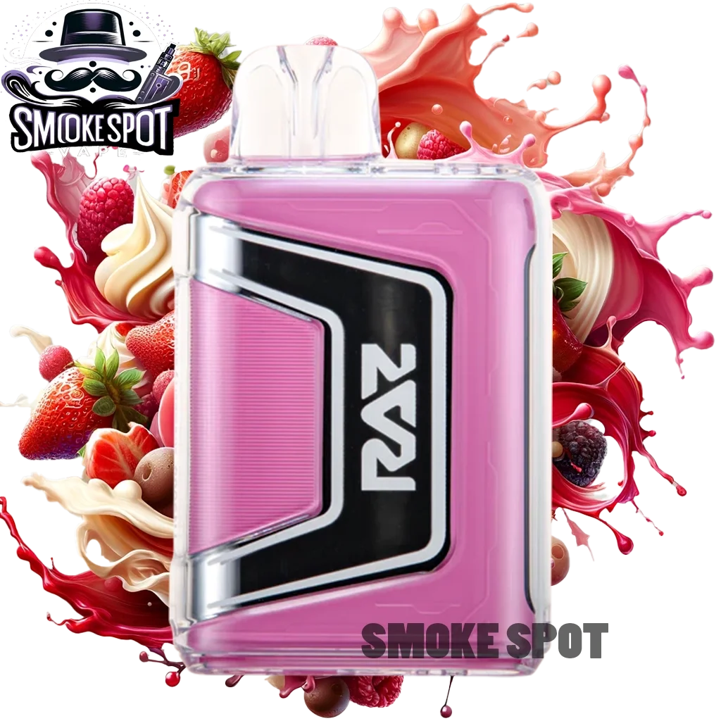 Strawberry Shortcake Raz Bar TN9000 disposable vape with 9000 puffs