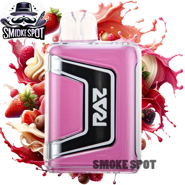 Strawberry Shortcake Raz Bar TN9000 disposable vape with 9000 puffs