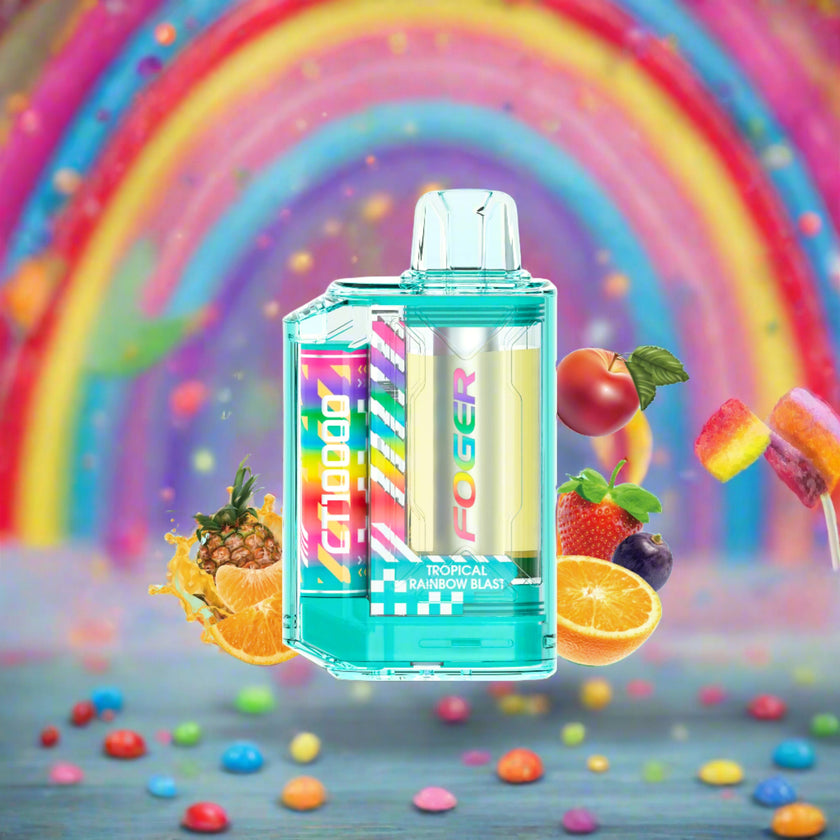 Foger CT10000 Tropical Rainbow Blast 5% Disposable Vape