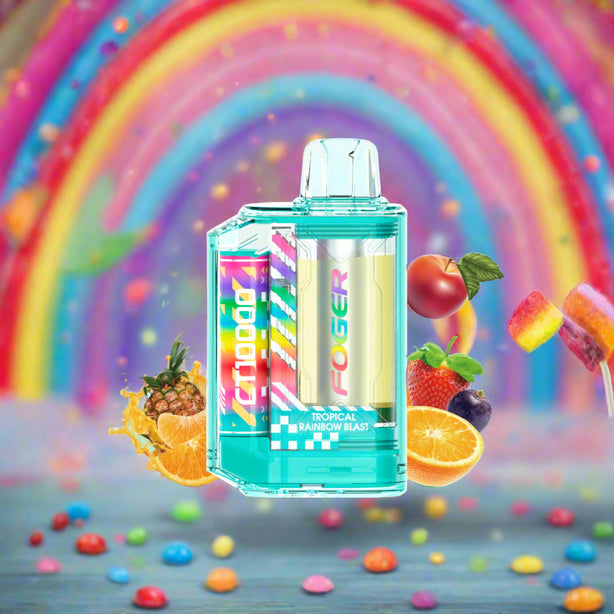 Foger CT10000 Tropical Rainbow Blast 5% Disposable Vape