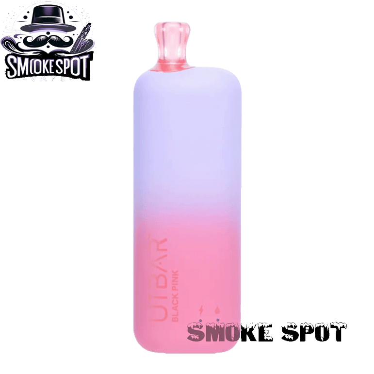 Black Pink UT Bar 6000 Disposable Vape - Rechargeable with 5% Nicotine Salt