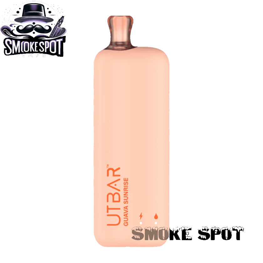 Guava Sunrise UT Bar 6000 Disposable Vape with tropical guava and citrus flavor