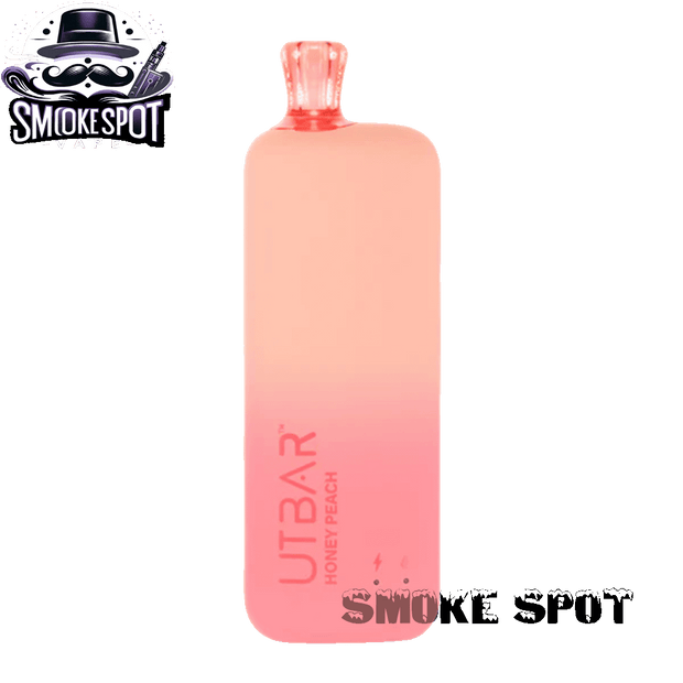 Honey Peach UT Bar 6000 Disposable Vape with 6000 Puffs and Rechargeable USB-C Battery