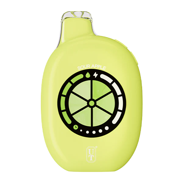 Flum UT 50k Sour Apple Disposable Vape, 50,000 puffs