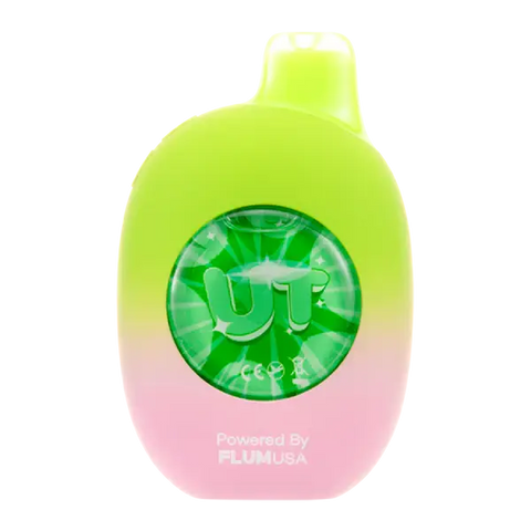 Flum UT 50k Green Apple Fuji Apple Disposable Vape with packaging