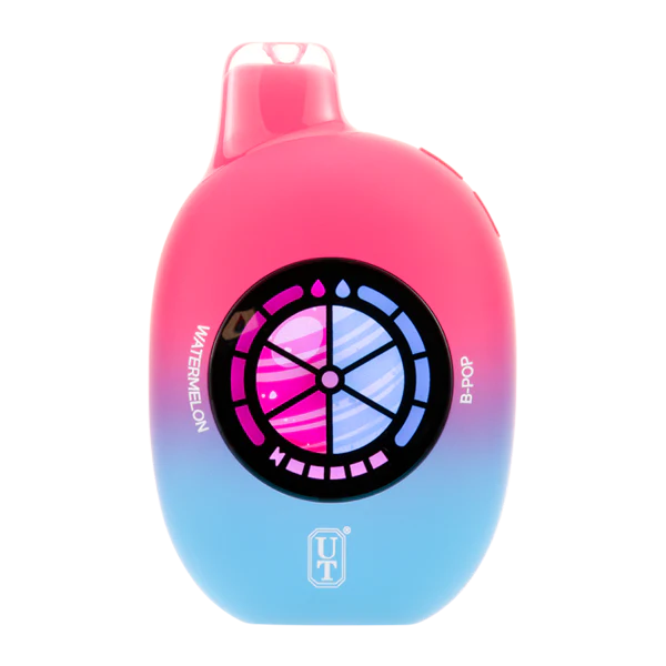 Flum UT 50k Watermelon Blow Pop Disposable Vape in Hand