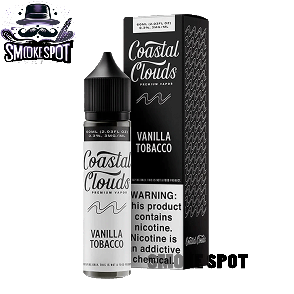 Vanilla Custard 3MG E-Juice by Coastal Clouds 60ML bottle