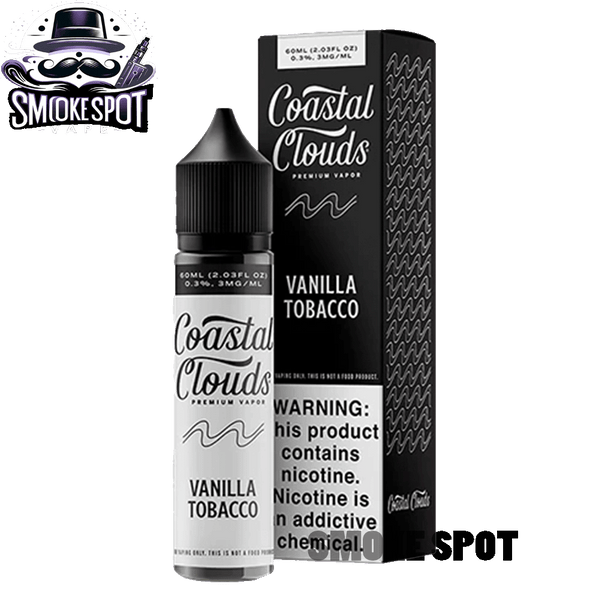 Vanilla Custard 3MG E-Juice by Coastal Clouds 60ML bottle