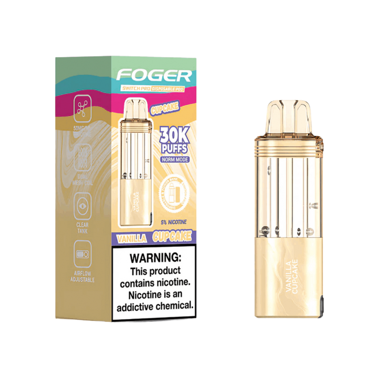 Foger Switch Pod (Refill) 30K Vanilla Cupcake