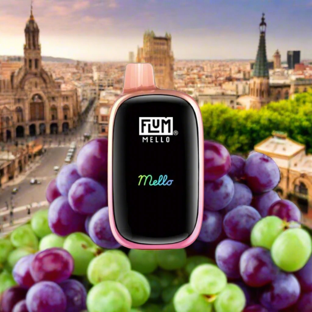 Midnight Barcelona Flum Mello 20000 Puffs