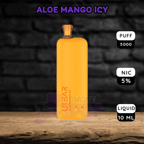 UT Bar 6000 Puffs  - Aloe Mango Icy Flavor