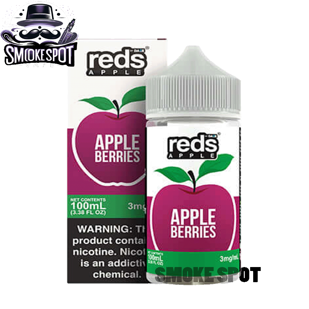 Berries Reds 100ml E-Juice bottle by 7-DAZE on a white background