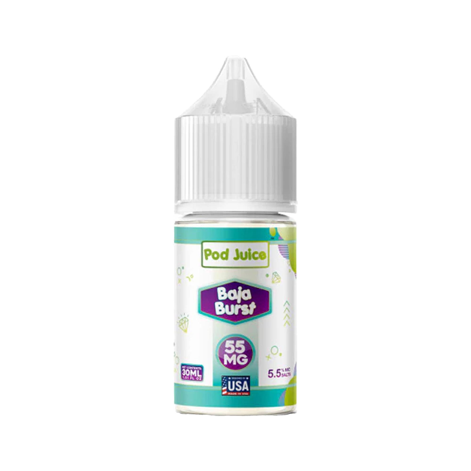 Baja Burst Salt Pod Juice 30ML 55MG
