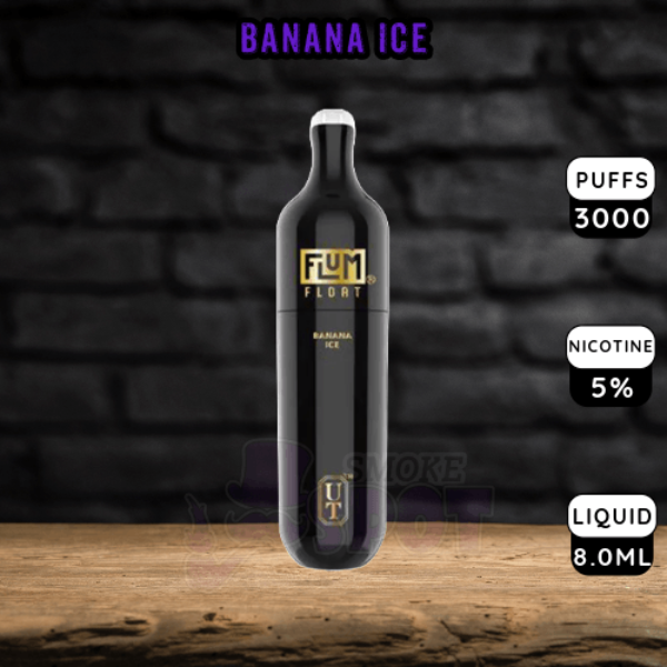 Banana Ice Flum Float 3000 Disposable Vape with 3000 puffs