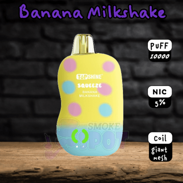 Banana Milkshake Top Shine Squeeze 10000 – SSV