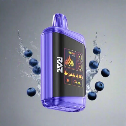 Raz DC25000 Banging Sour Berries disposable vape device with 25000 puffs and bold berry flavor